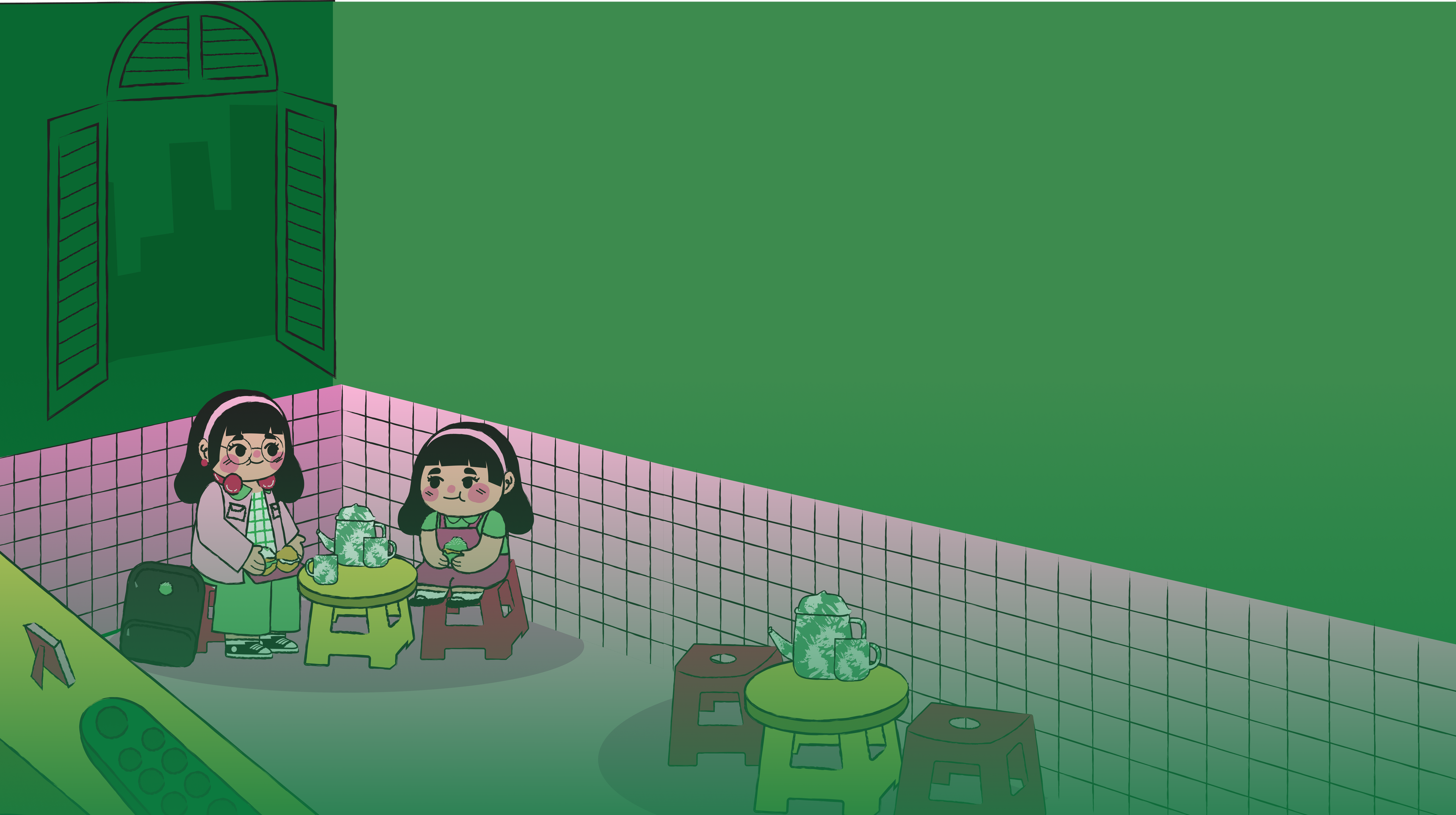 Characters illustration